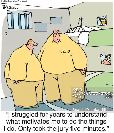 "I struggled for years to understand what motivates me to do the things I do. Only took the jury five minutes."