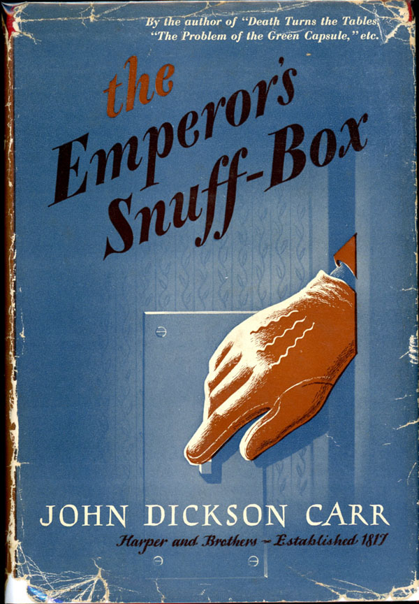 BACK TO BEFORE: Carr's The Emperor's Snuff-Box | Ah Sweet Mystery!